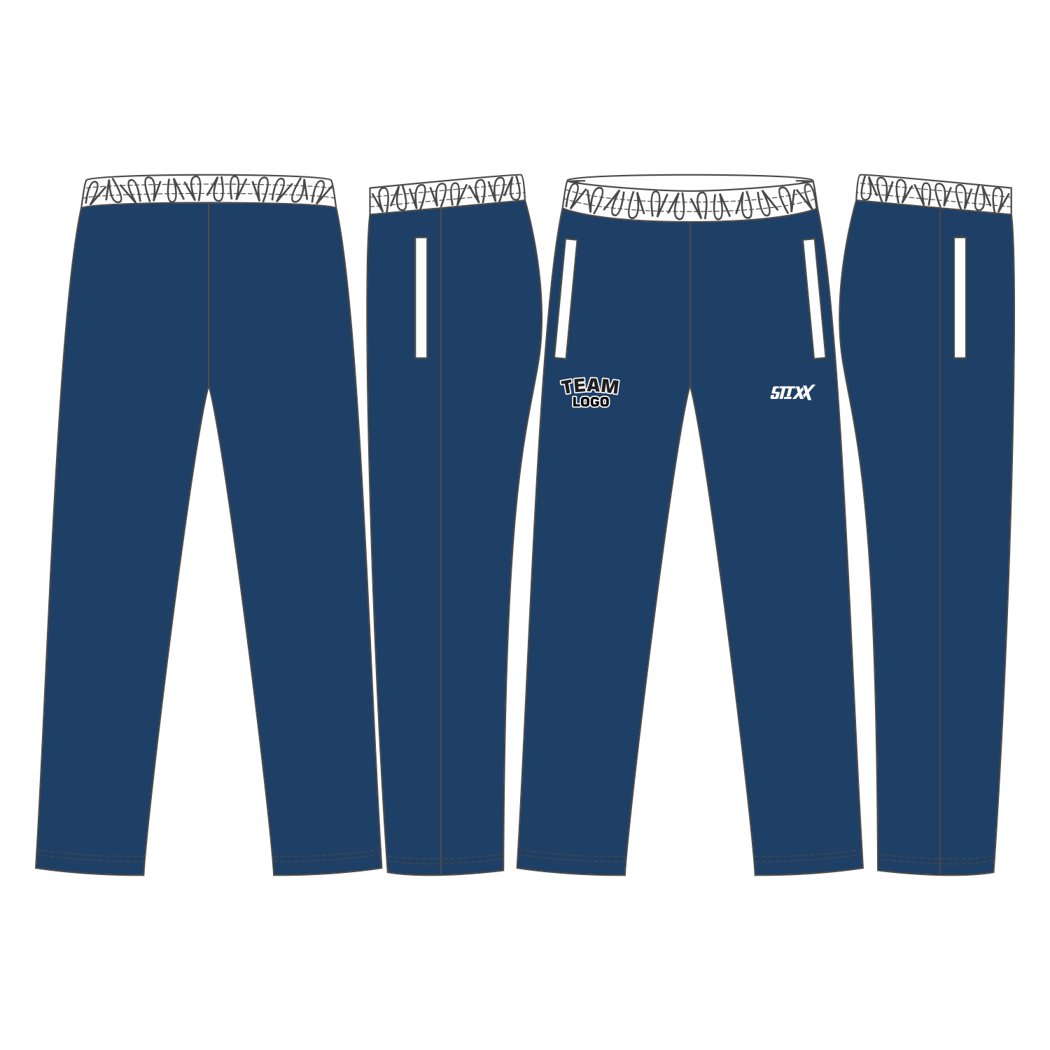 CUSTOM WARMUP PANTS