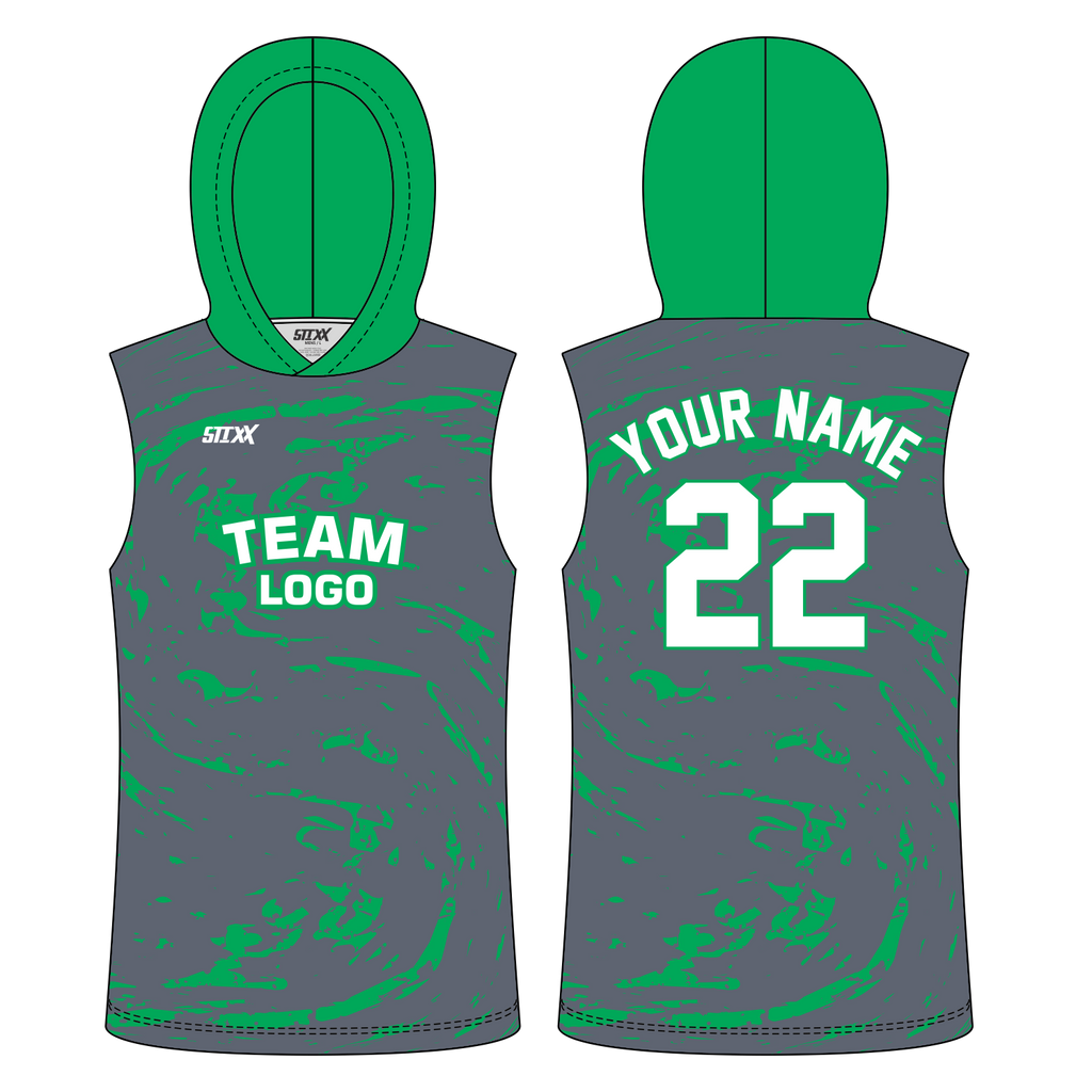 CUSTOM SLEEVELESS HOODIE SHOOTING SHIRTS