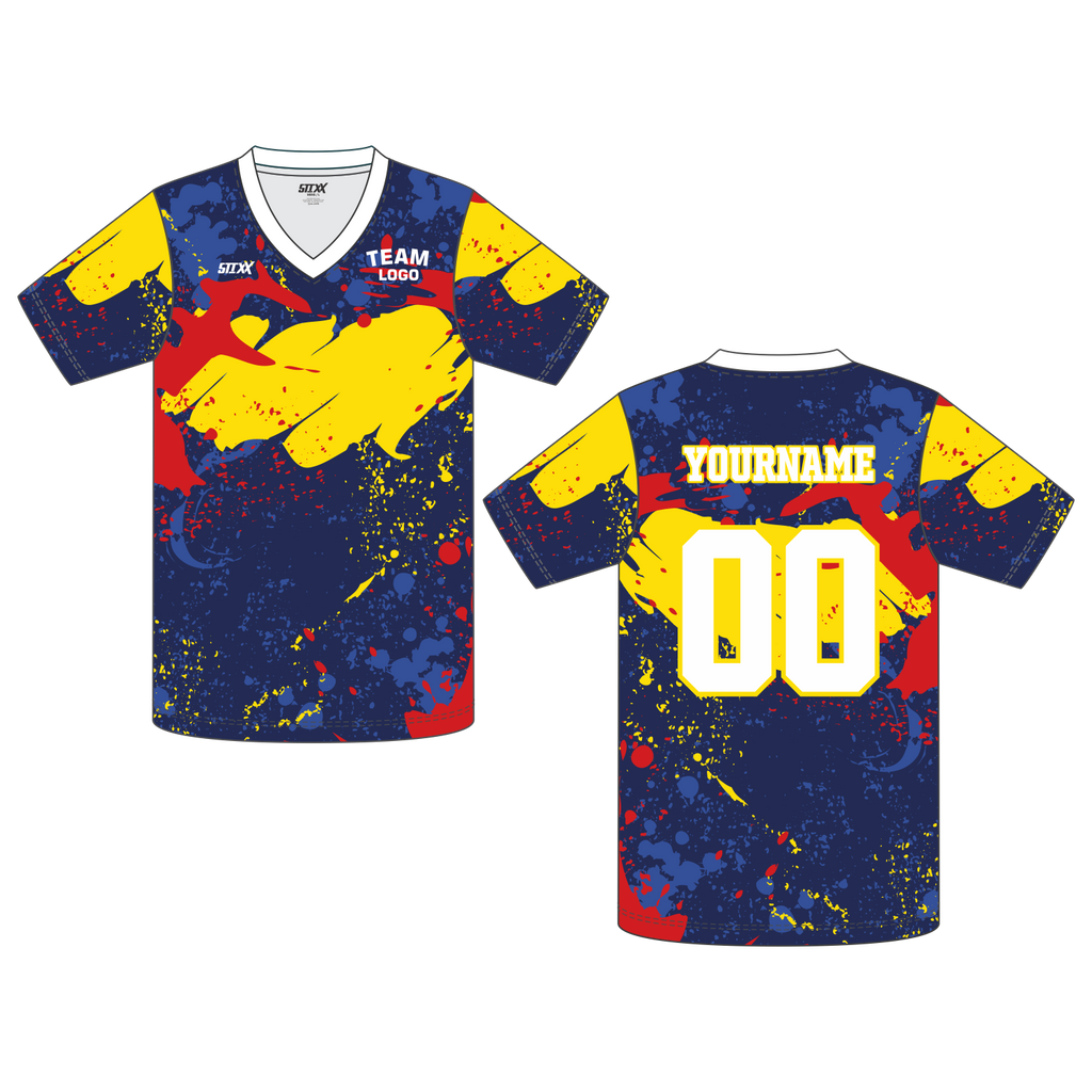 CUSTOM SHORT SLEEVE SHOOTING SHIRTS (V-NECK)