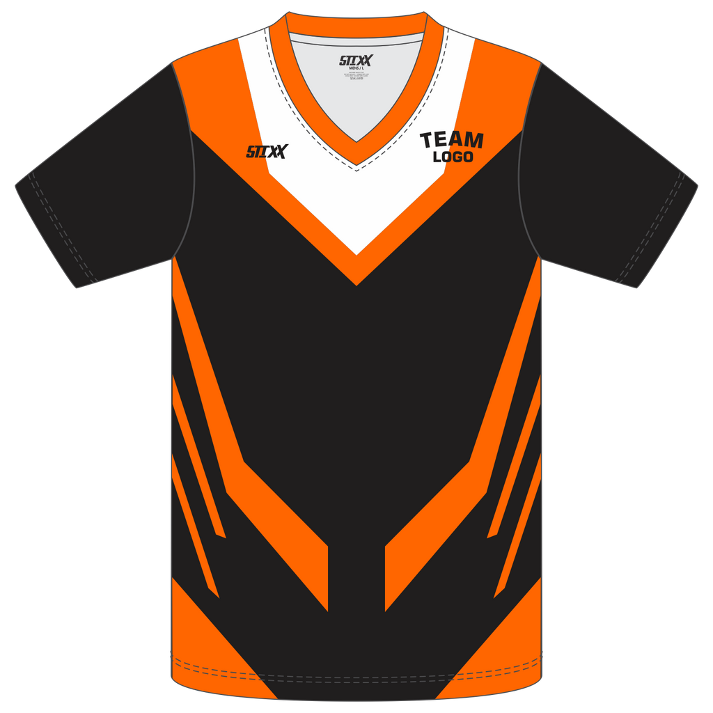 Custom Short‑Sleeve V‑Neck T‑Shirts