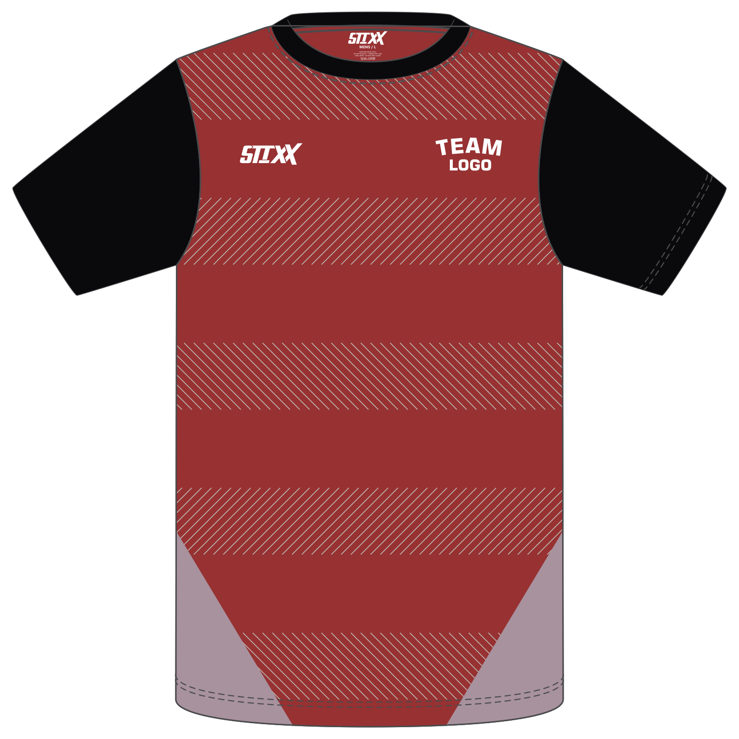 Custom Short‑Sleeve Crew Neck T‑Shirts