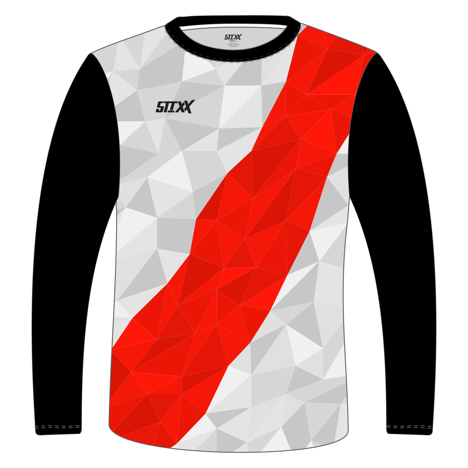 Custom Long‑Sleeve Crew Neck T‑Shirts