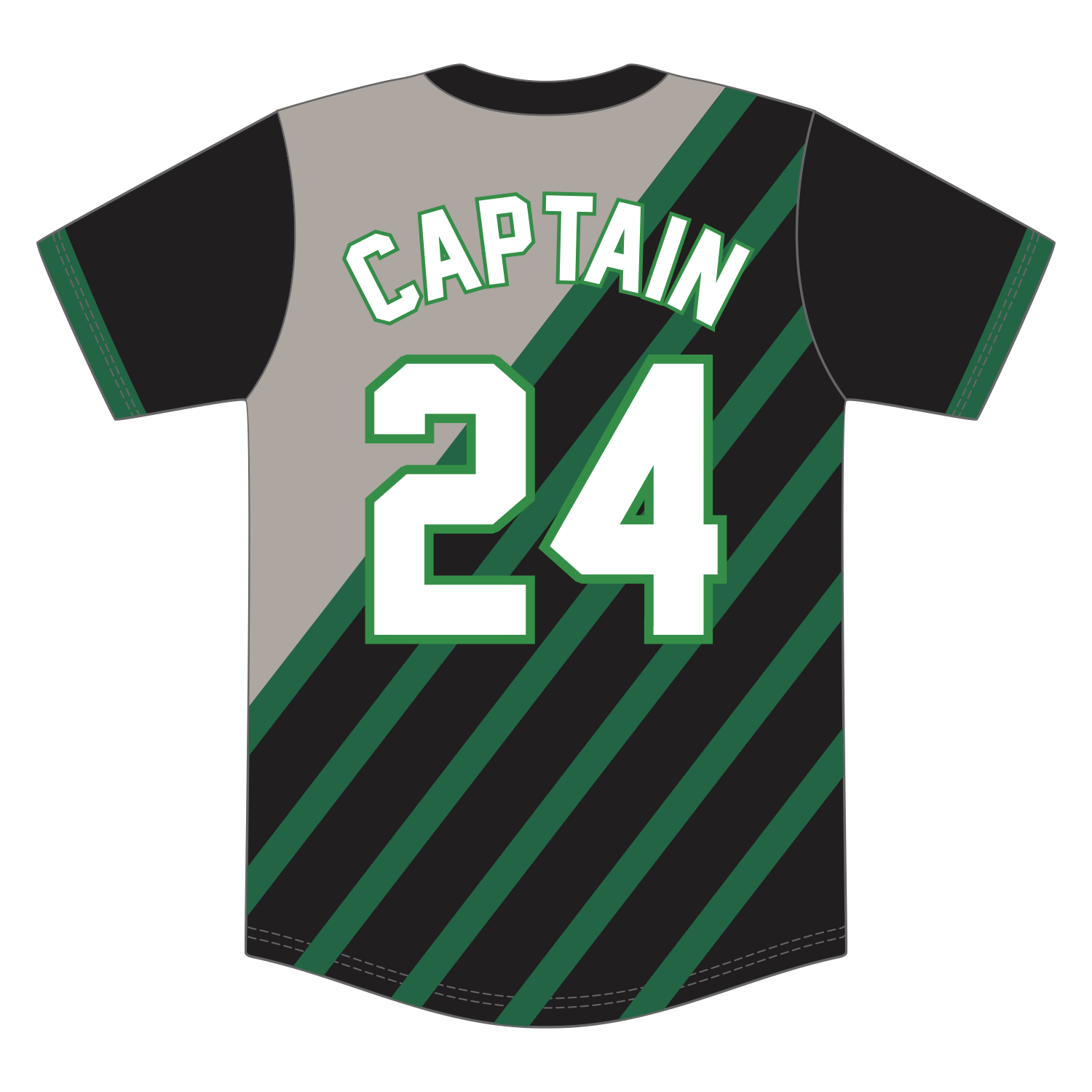 Custom 2-Button Baseball Jerseys