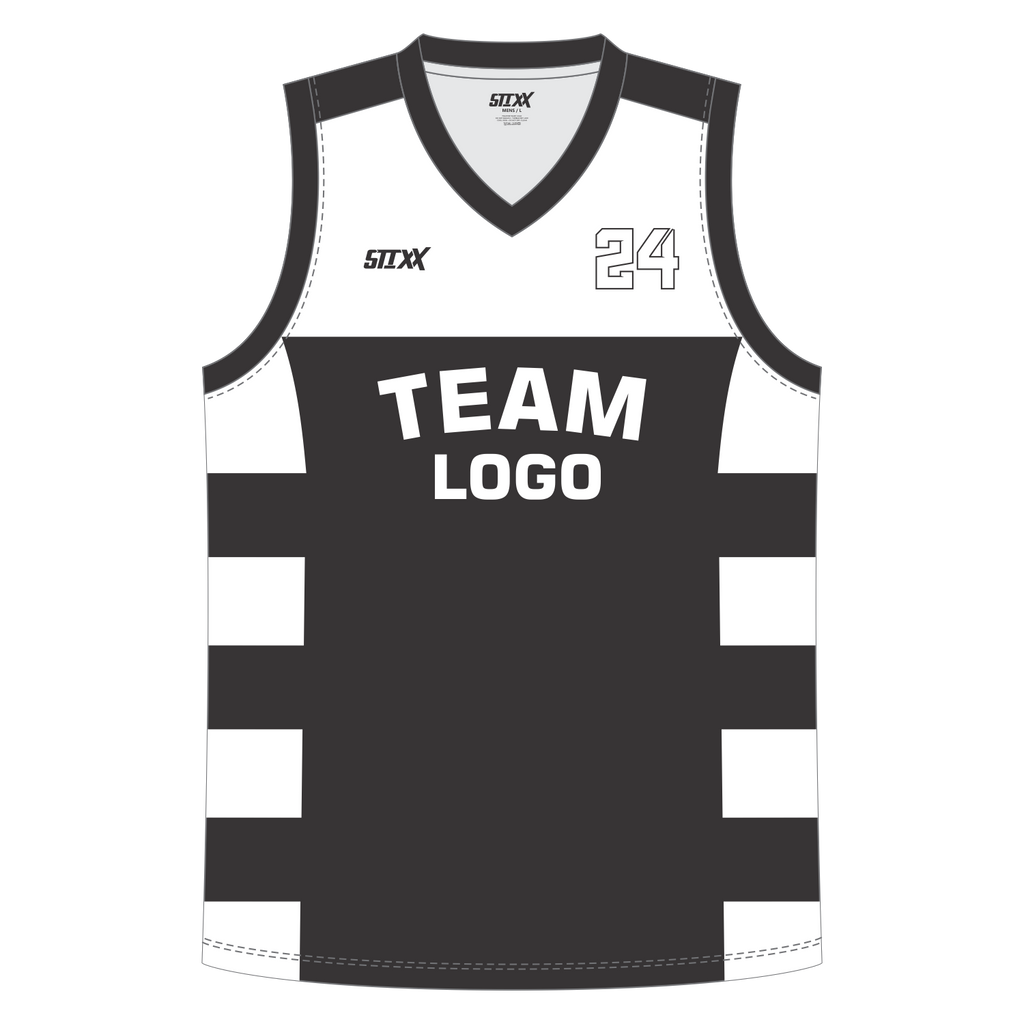 CUSTOM V-NECK BASKETBALL JERSEYS