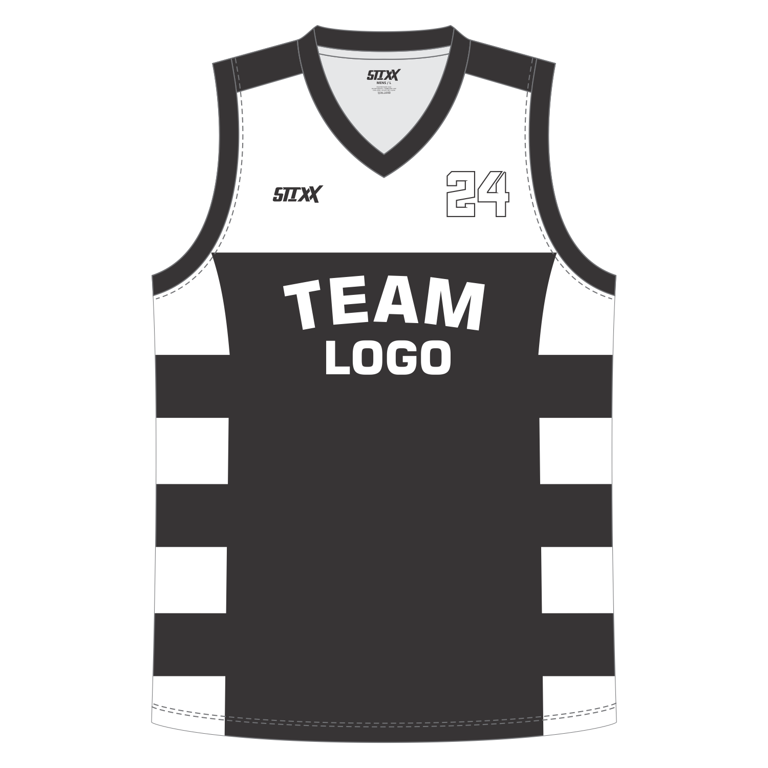 CUSTOM V-NECK BASKETBALL JERSEYS