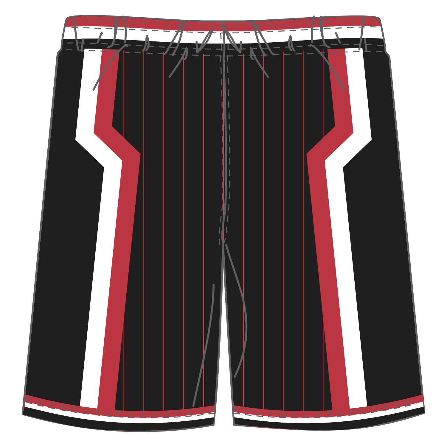 CUSTOM REVERSIBLE BASKETBALL SHORTS