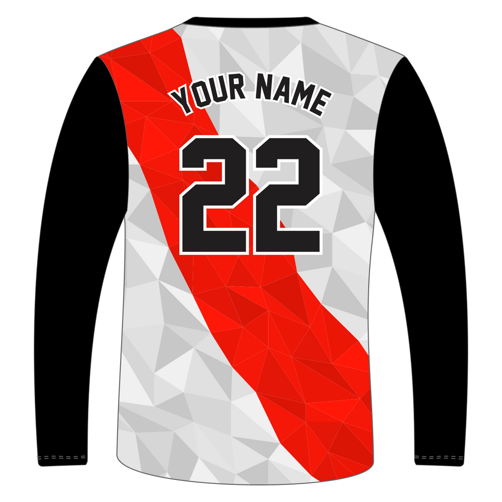 Custom Long‑Sleeve Crew Neck T‑Shirts