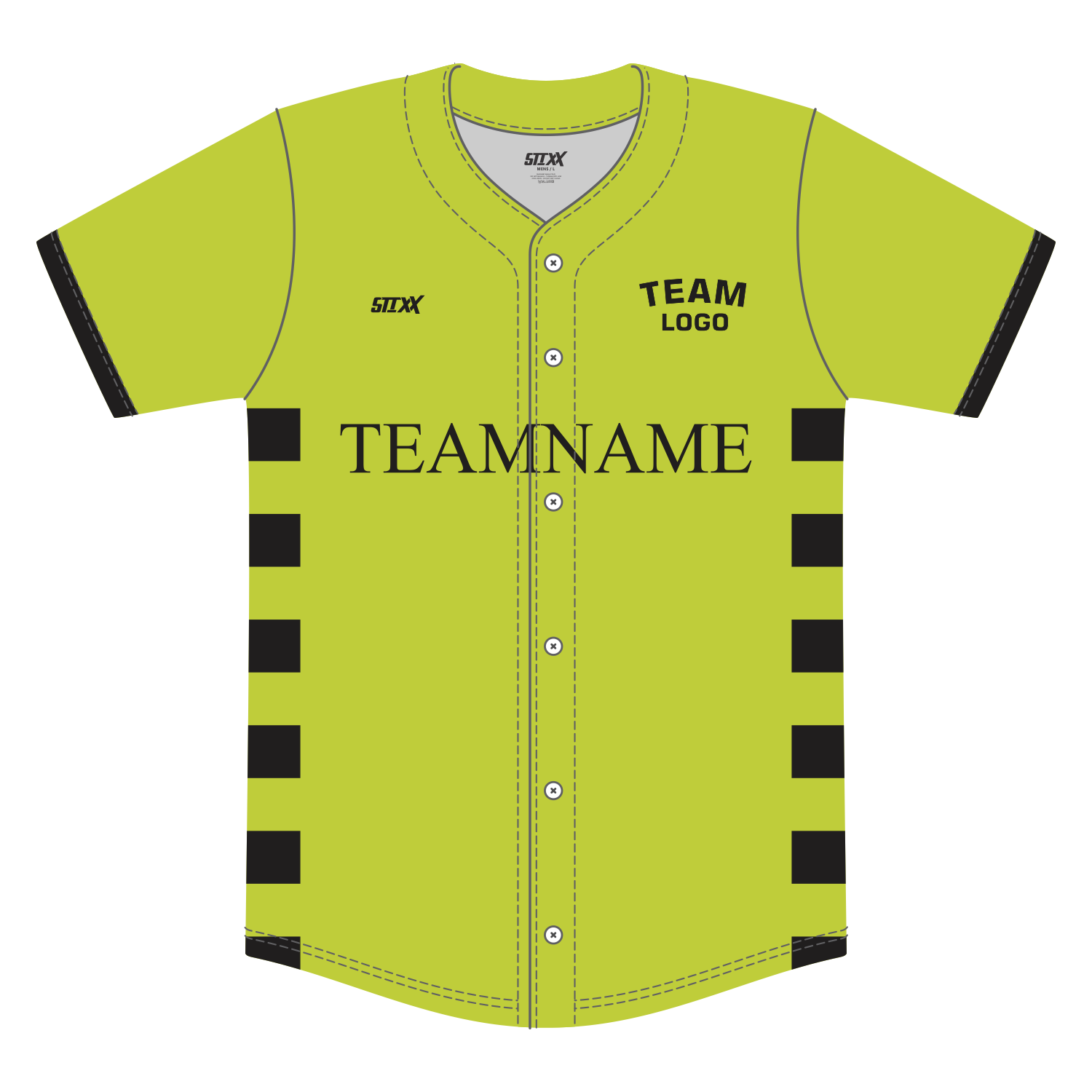 Custom Button-Down Baseball Jerseys