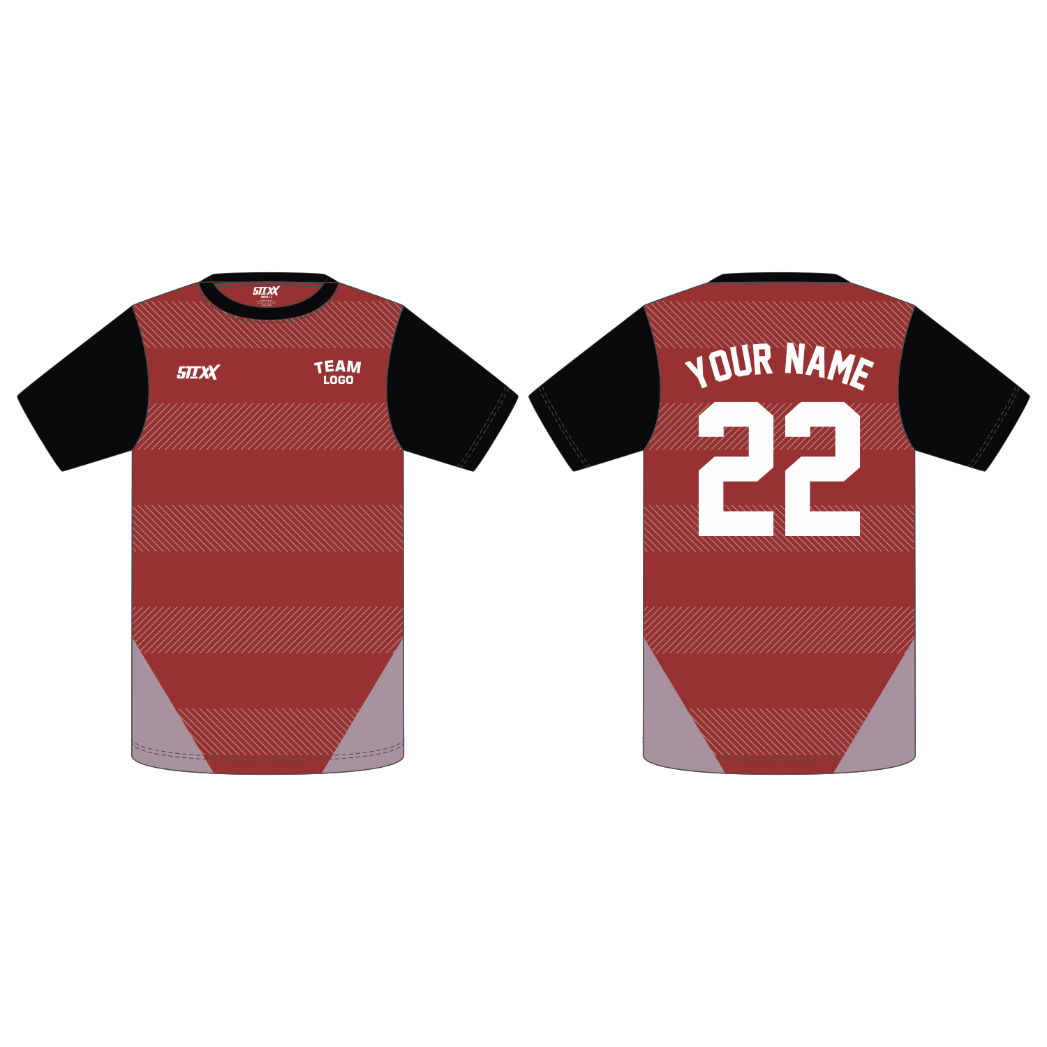 Custom Short‑Sleeve Crew Neck T‑Shirts