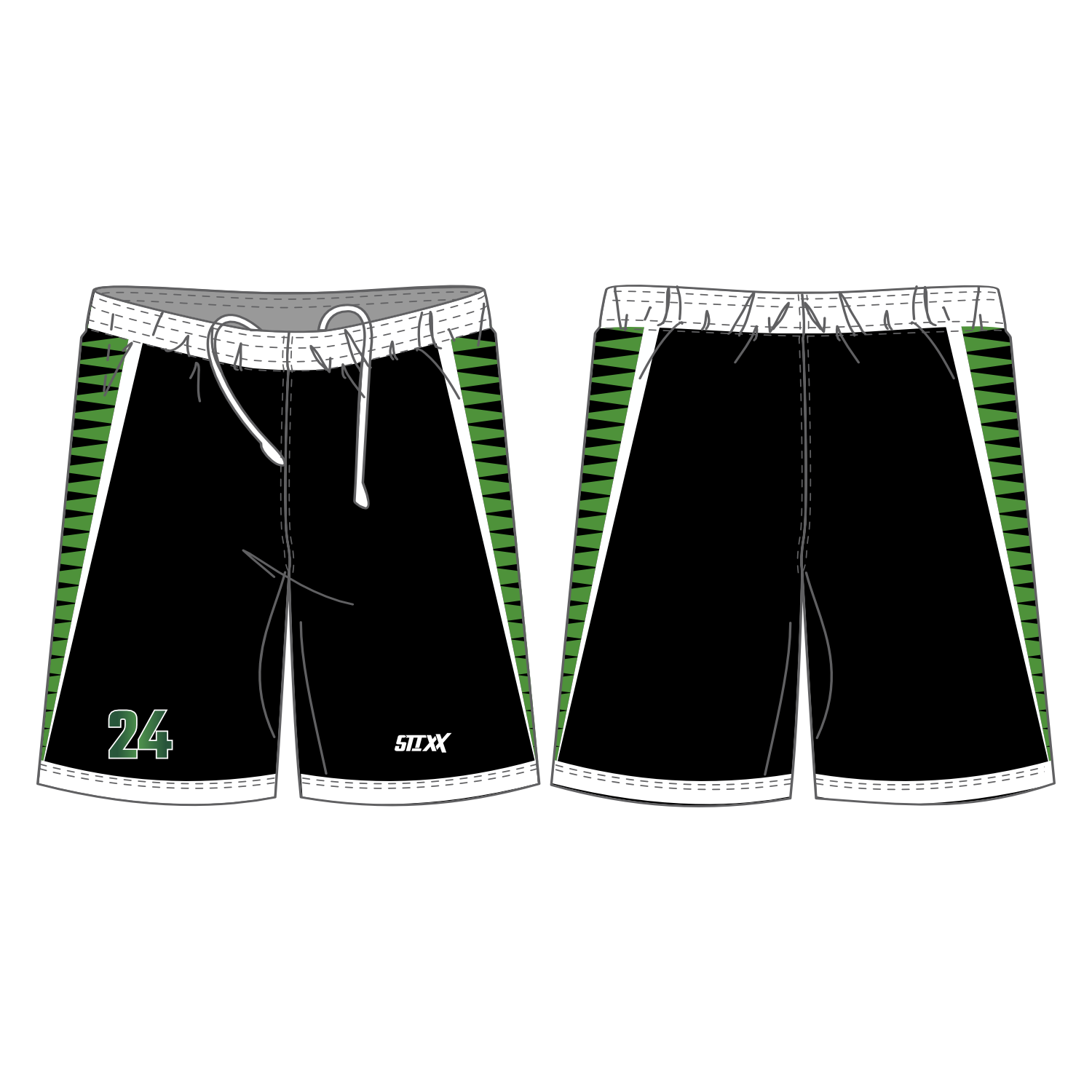 CUSTOM REVERSIBLE BASKETBALL SHORTS