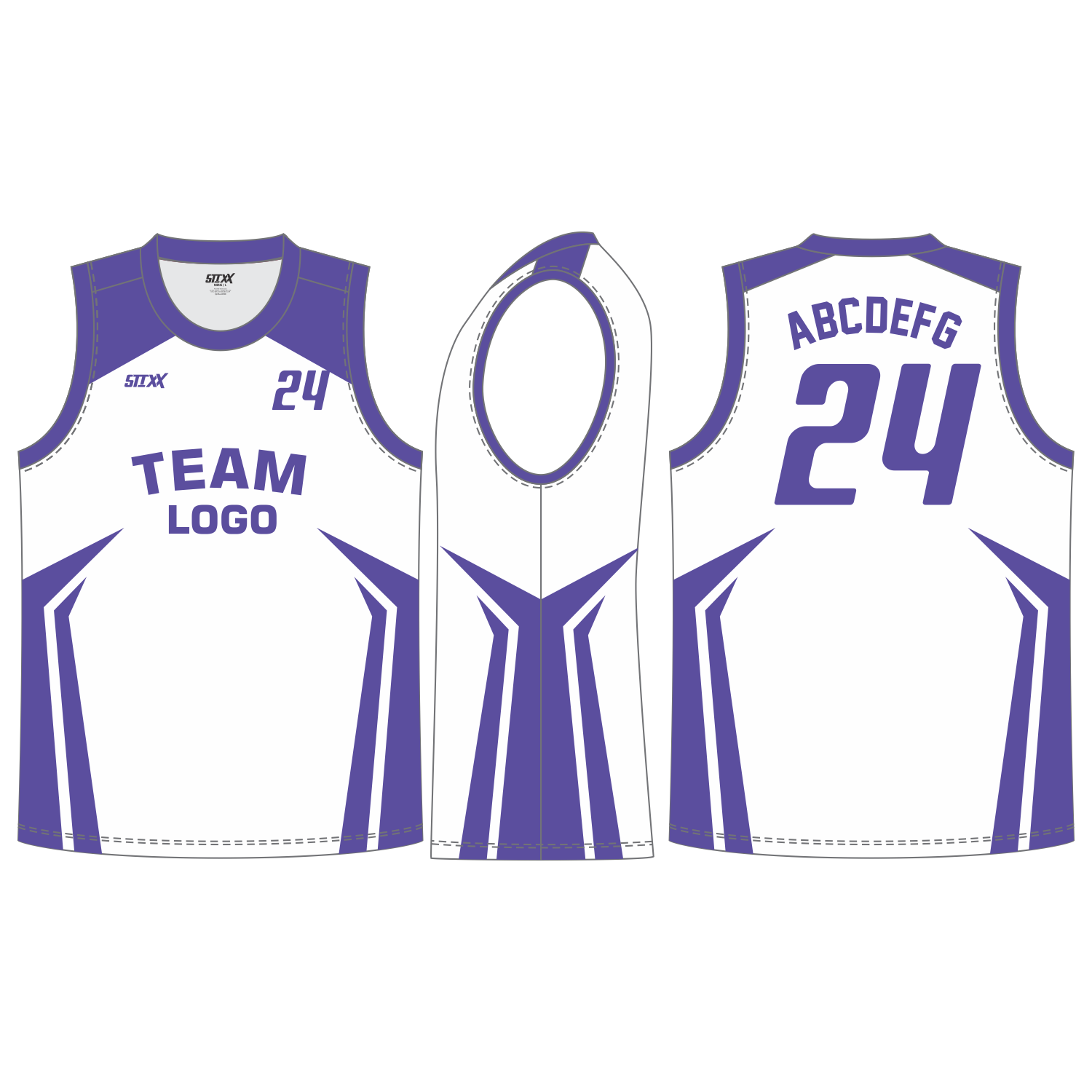 CUSTOM ROUND/CREW NECK BASKETBALL JERSEYS