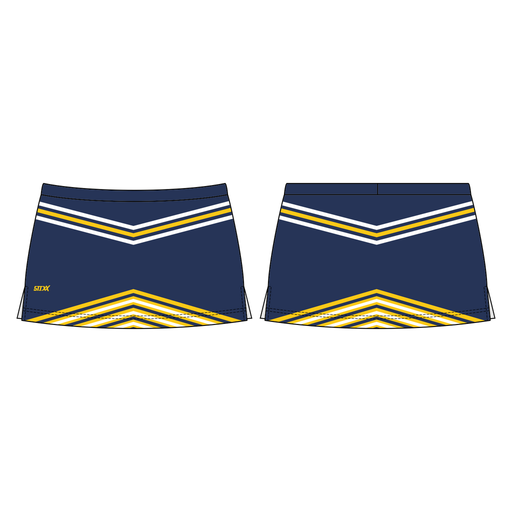 Side Vent Cheerleading Skort