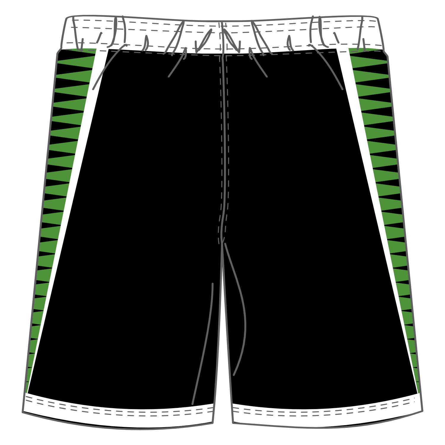 CUSTOM REVERSIBLE BASKETBALL SHORTS