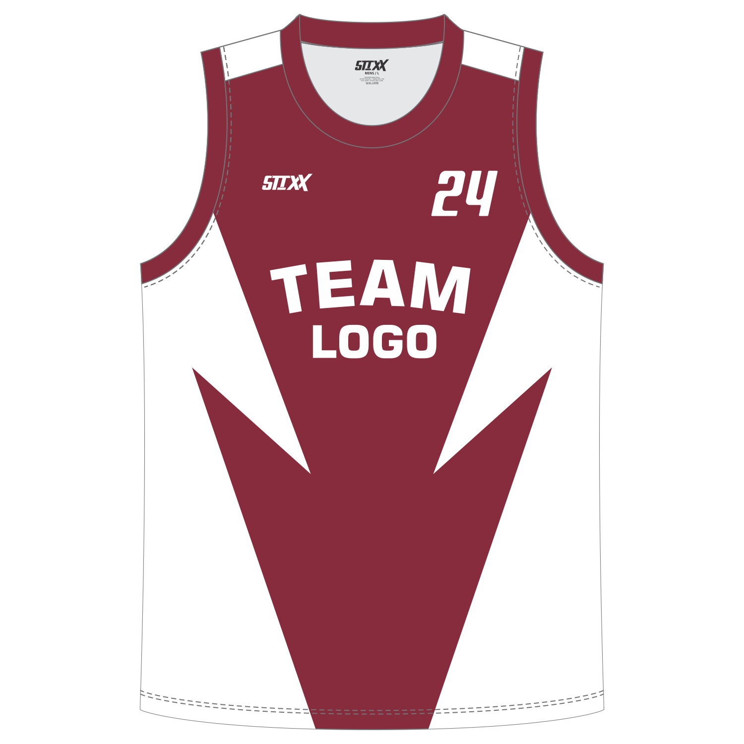 CUSTOM ROUND/CREW NECK BASKETBALL JERSEYS