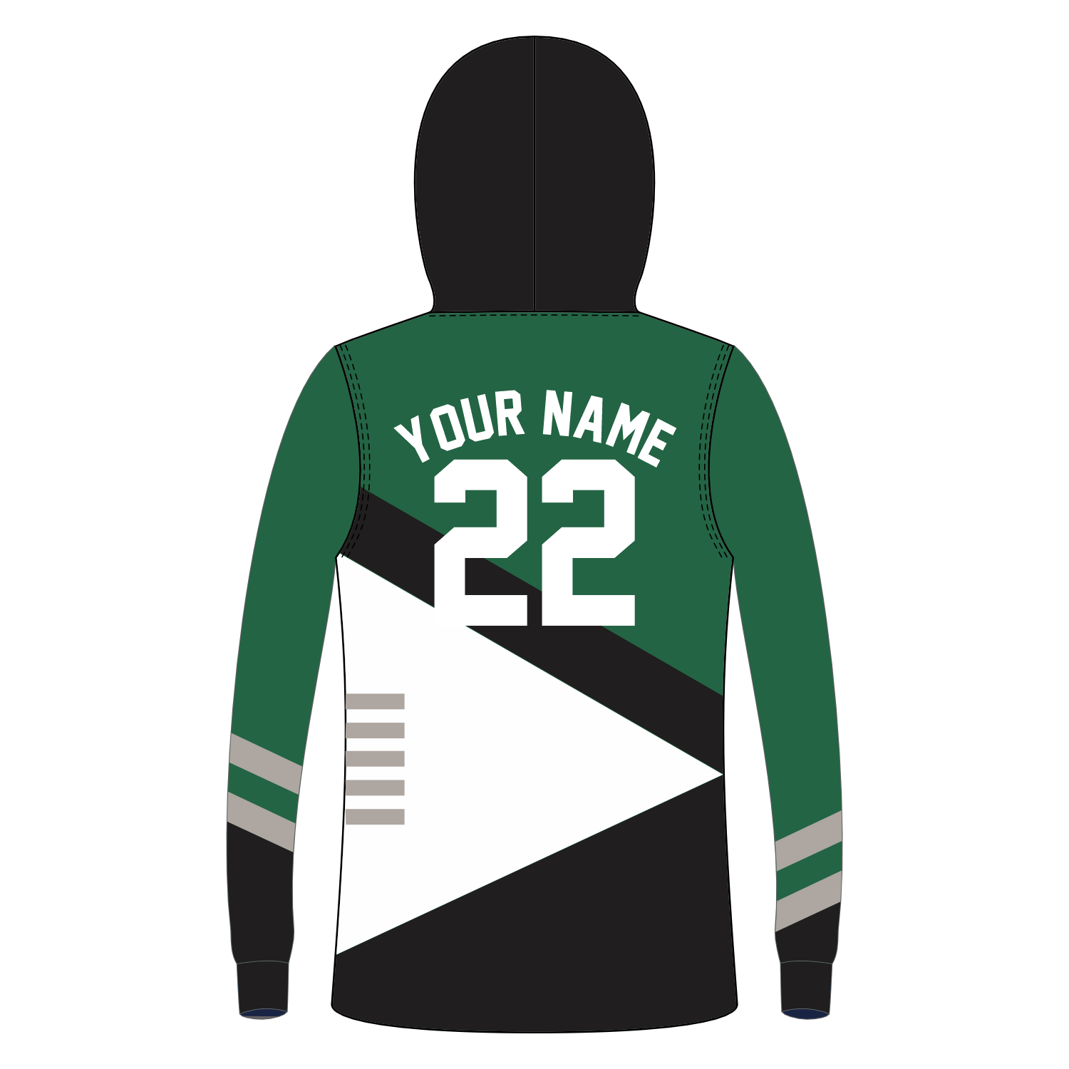 CUSTOM LONG SLEEVE HOODIE SHOOTING SHIRTS