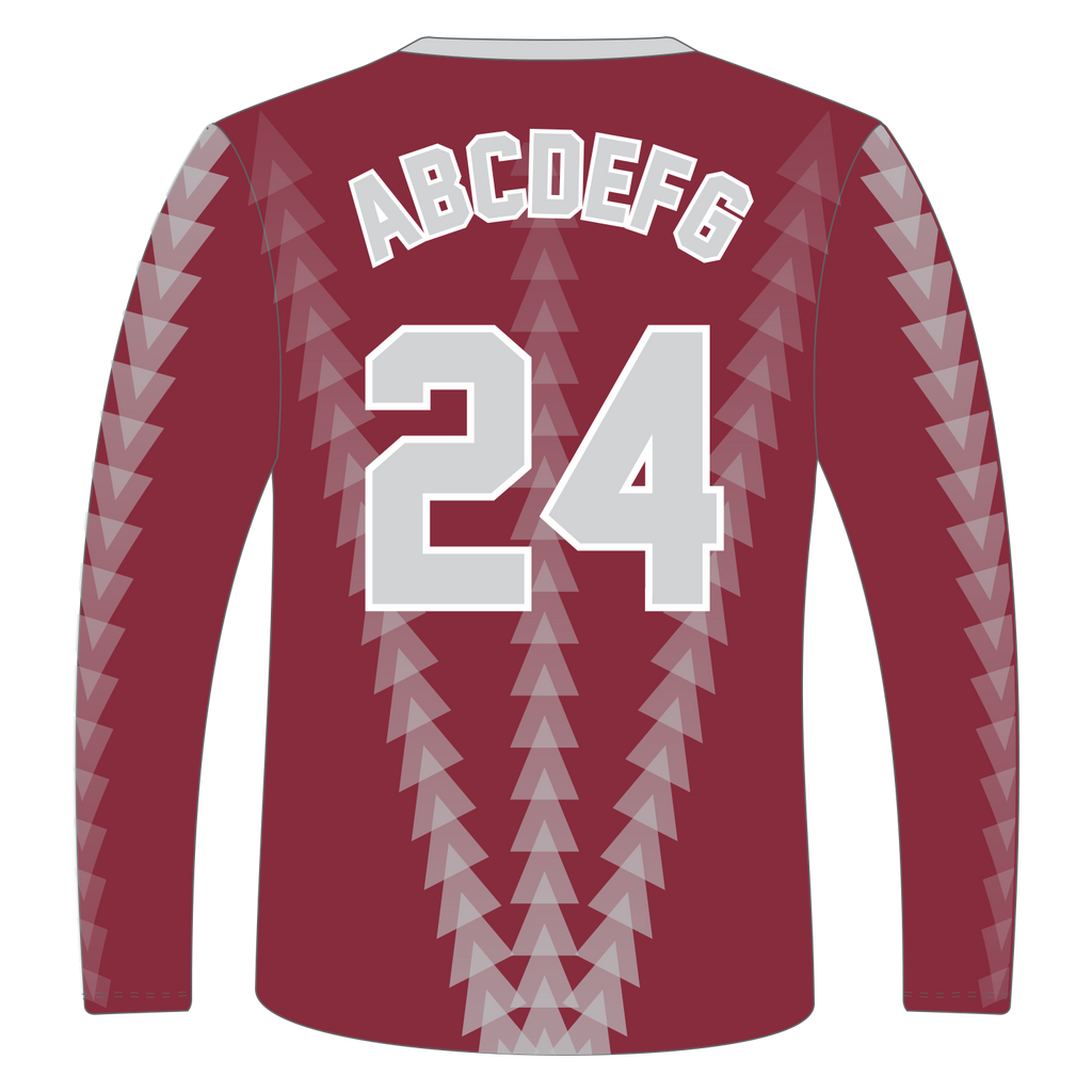 Custom Long‑Sleeve Crew Neck T‑Shirts