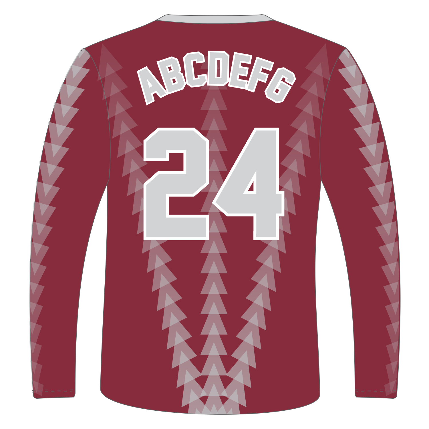 Custom Long‑Sleeve Crew Neck T‑Shirts