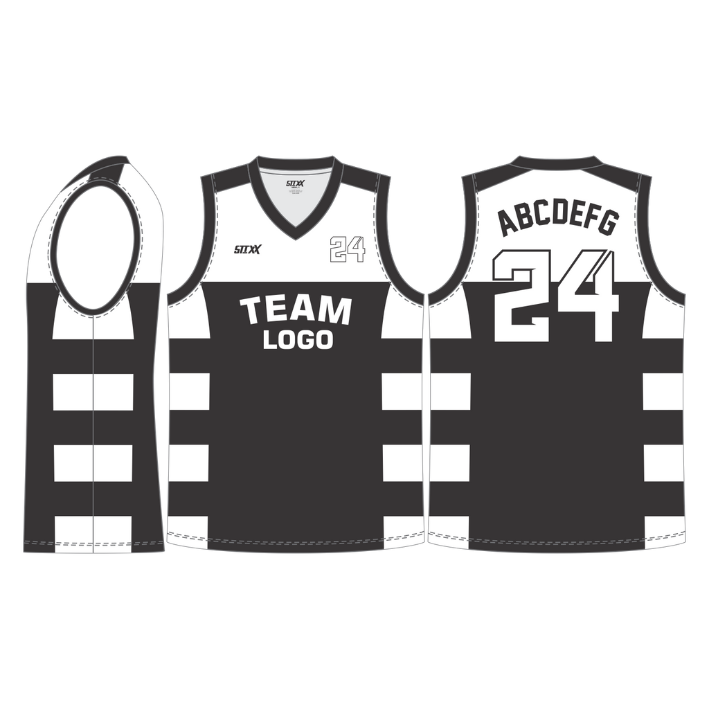 CUSTOM V-NECK BASKETBALL JERSEYS