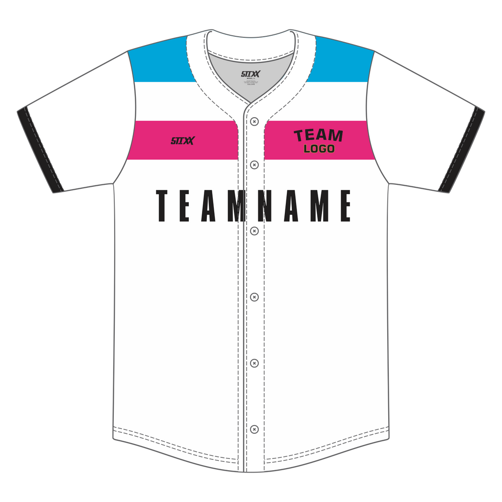 Custom Button-Down Baseball Jerseys