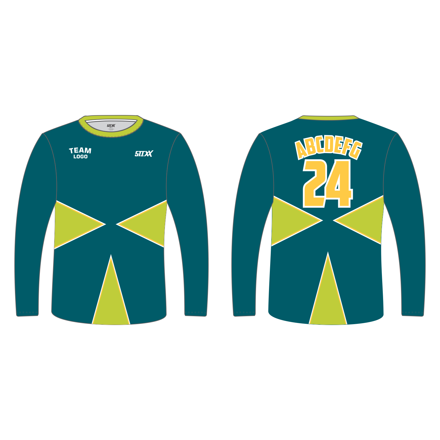 Custom Long Sleeve Crew Neck T-Shirts