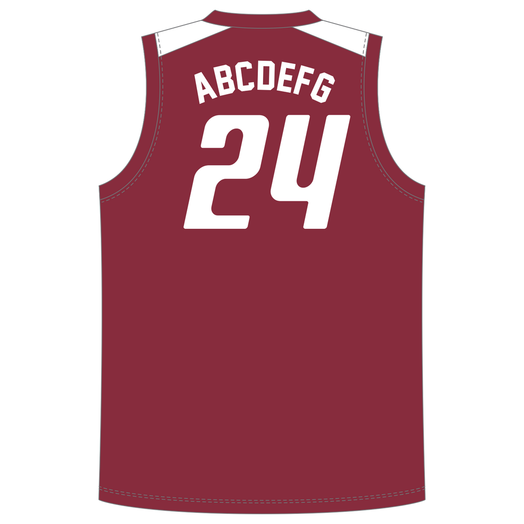 CUSTOM ROUND/CREW NECK BASKETBALL JERSEYS