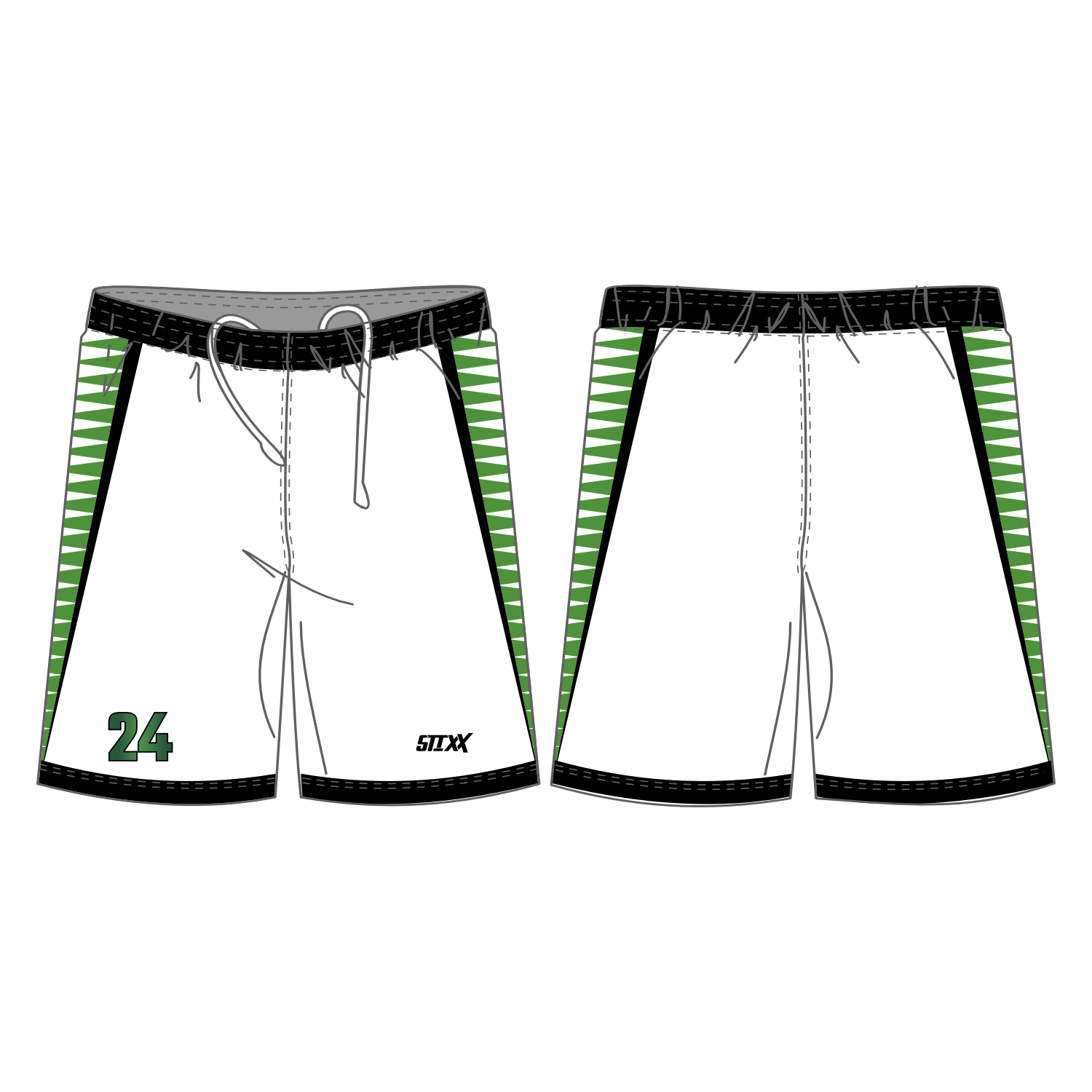 CUSTOM REVERSIBLE BASKETBALL SHORTS