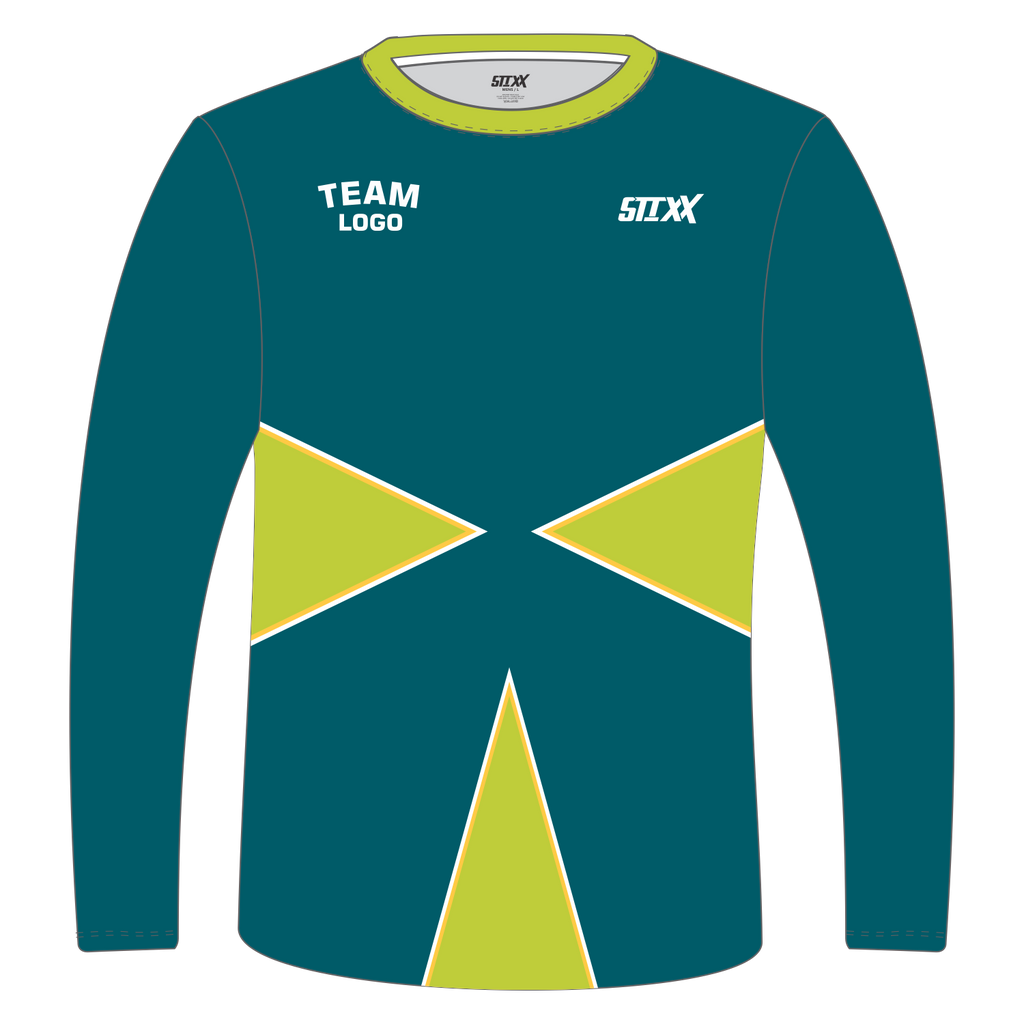 Custom Long‑Sleeve Crew Neck T‑Shirts