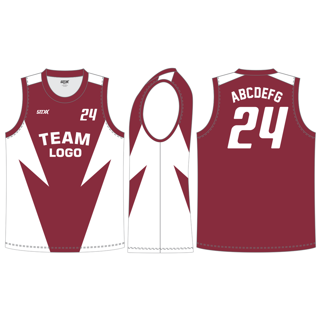 CUSTOM ROUND/CREW NECK BASKETBALL JERSEYS