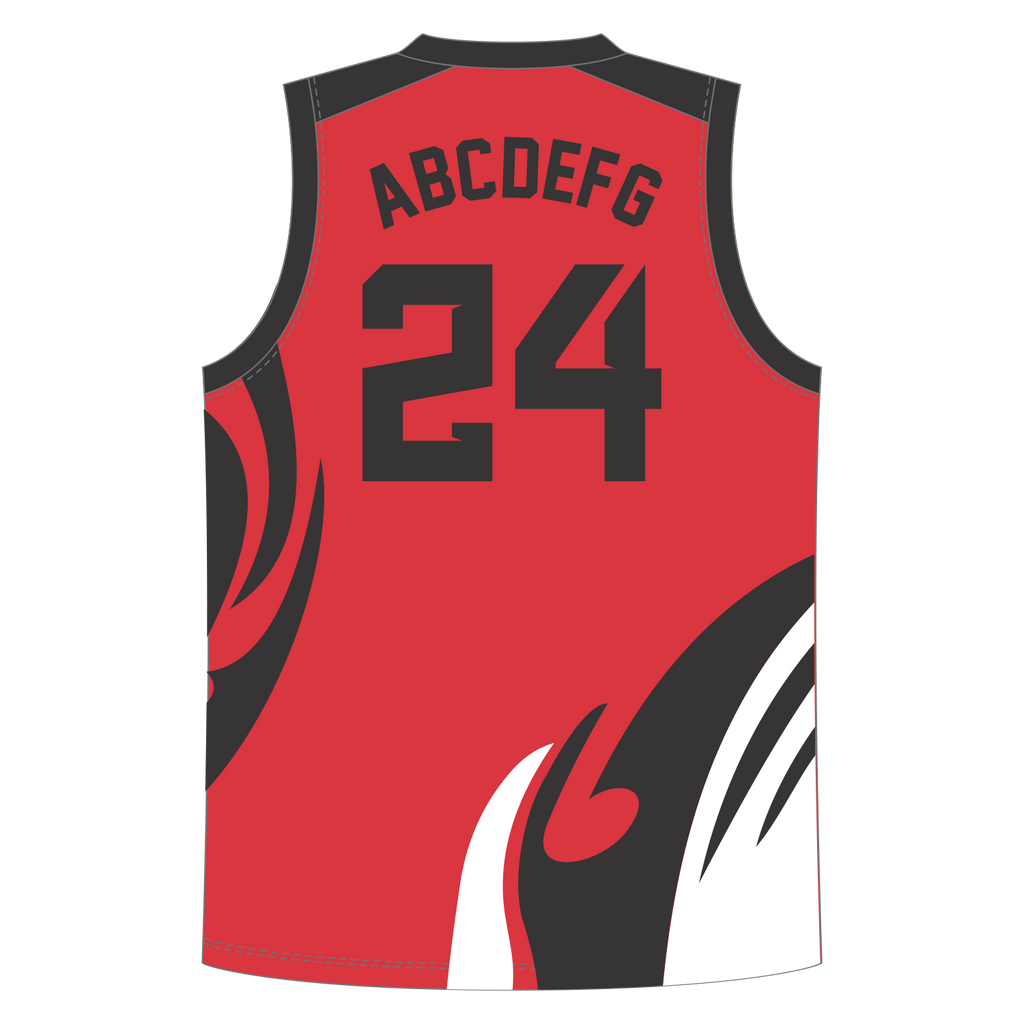 CUSTOM V-NECK BASKETBALL JERSEYS