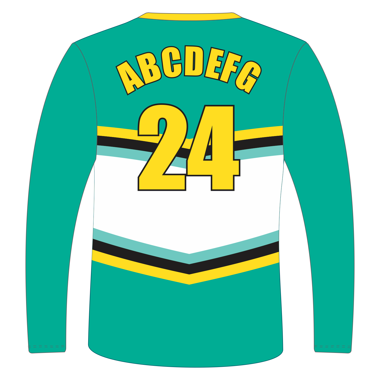 Custom Long Sleeve Crew Neck T-Shirts