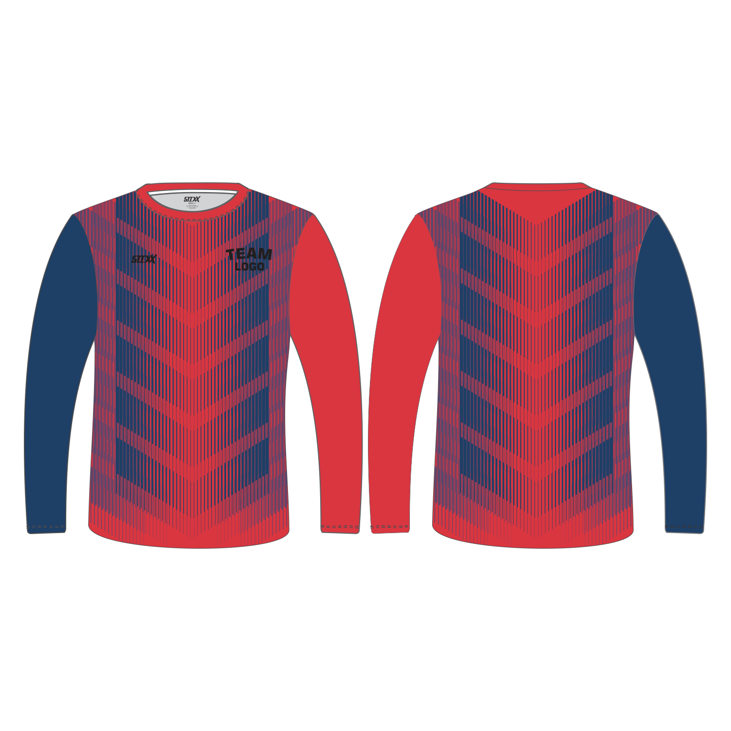 CUSTOM LONG SLEEVE SHOOTING SHIRTS (ROUND NECK)