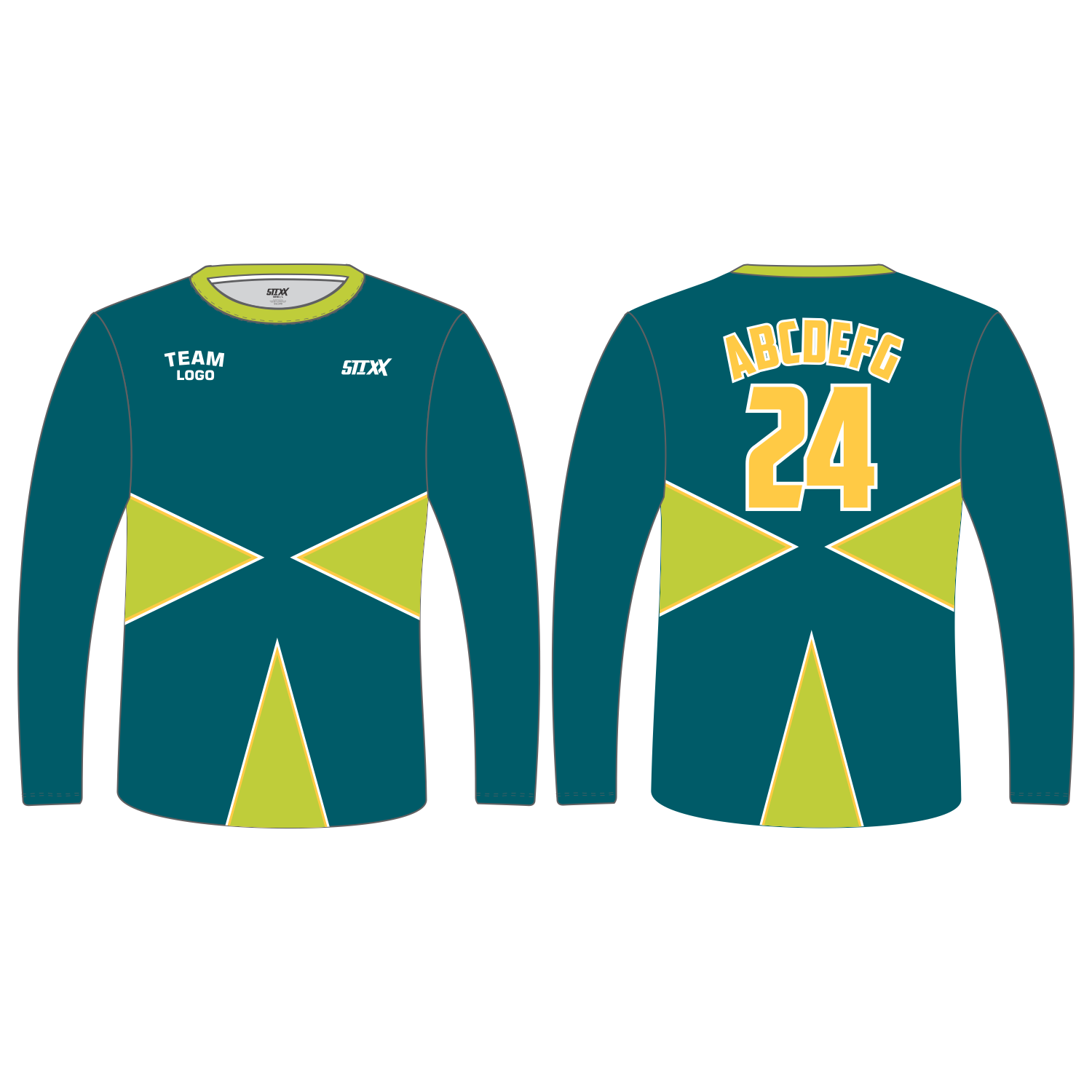 Custom Long‑Sleeve Crew Neck T‑Shirts