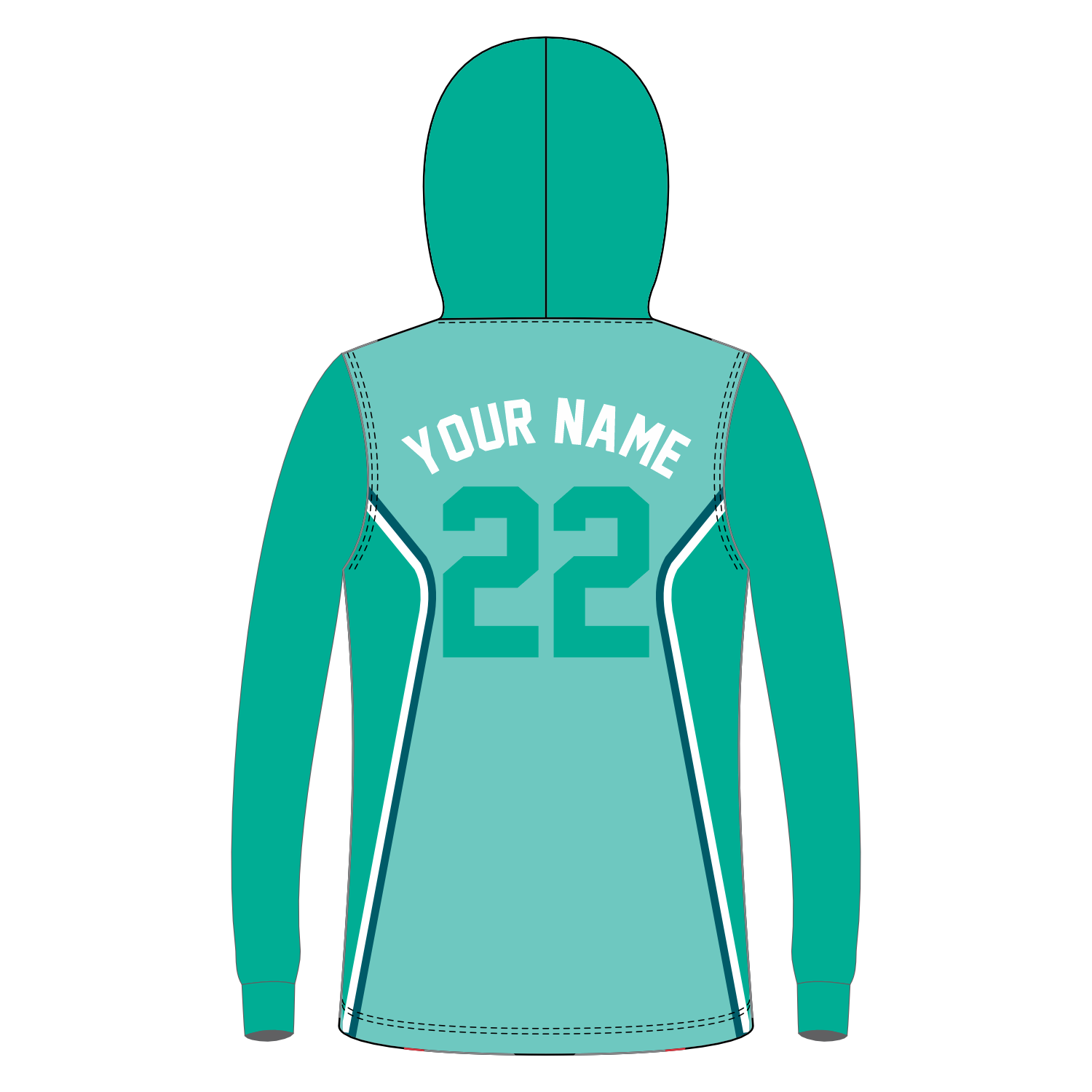 CUSTOM LONG SLEEVE HOODIE SHOOTING SHIRTS