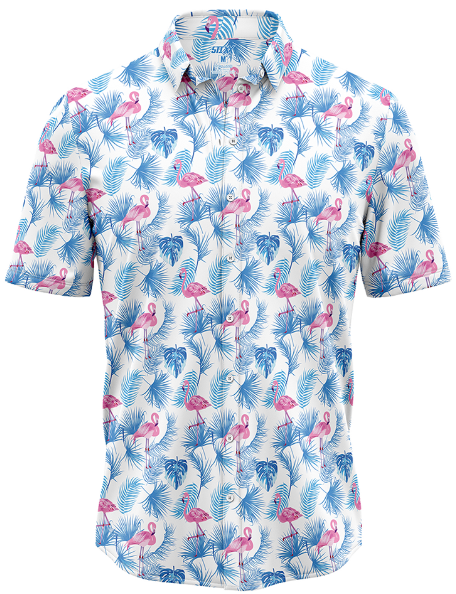 WHITE MINGO BUTTON DOWN WOMENS