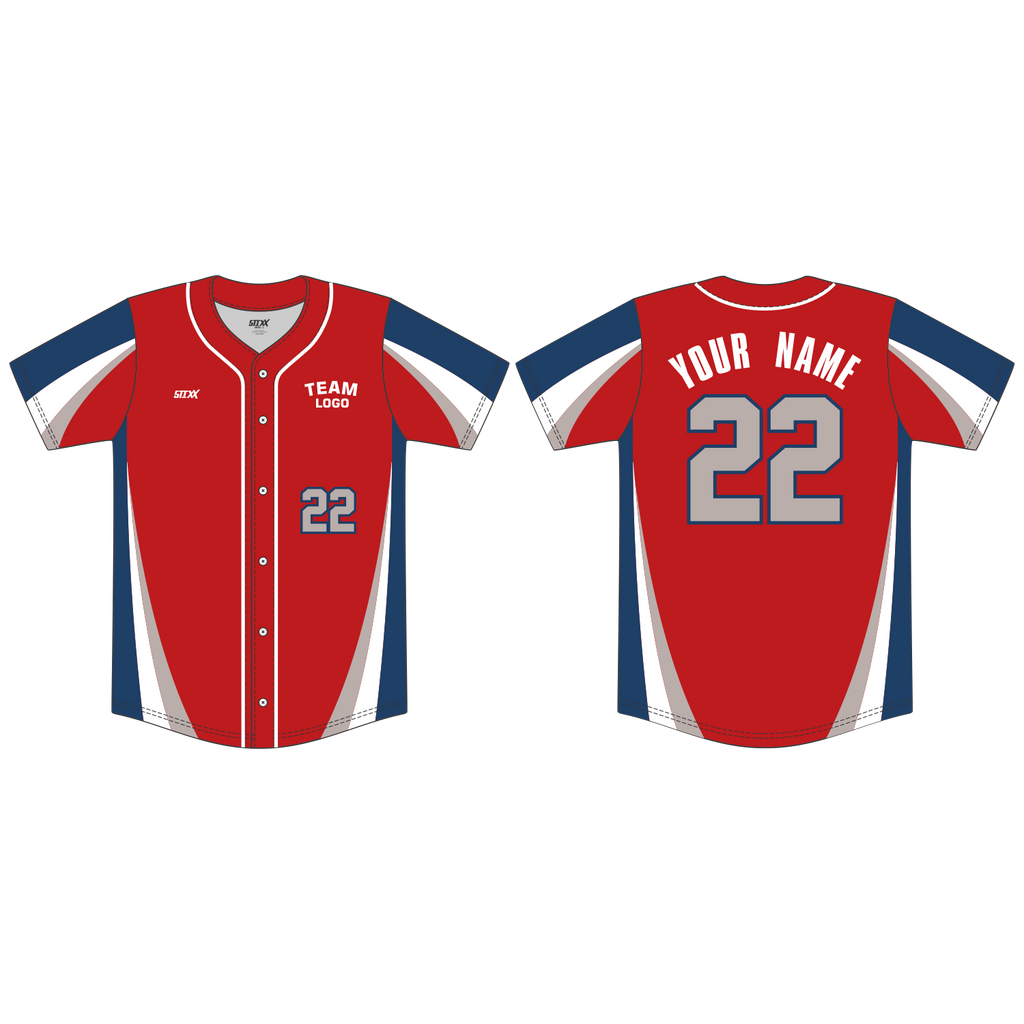 Custom Button-Down Baseball Jerseys