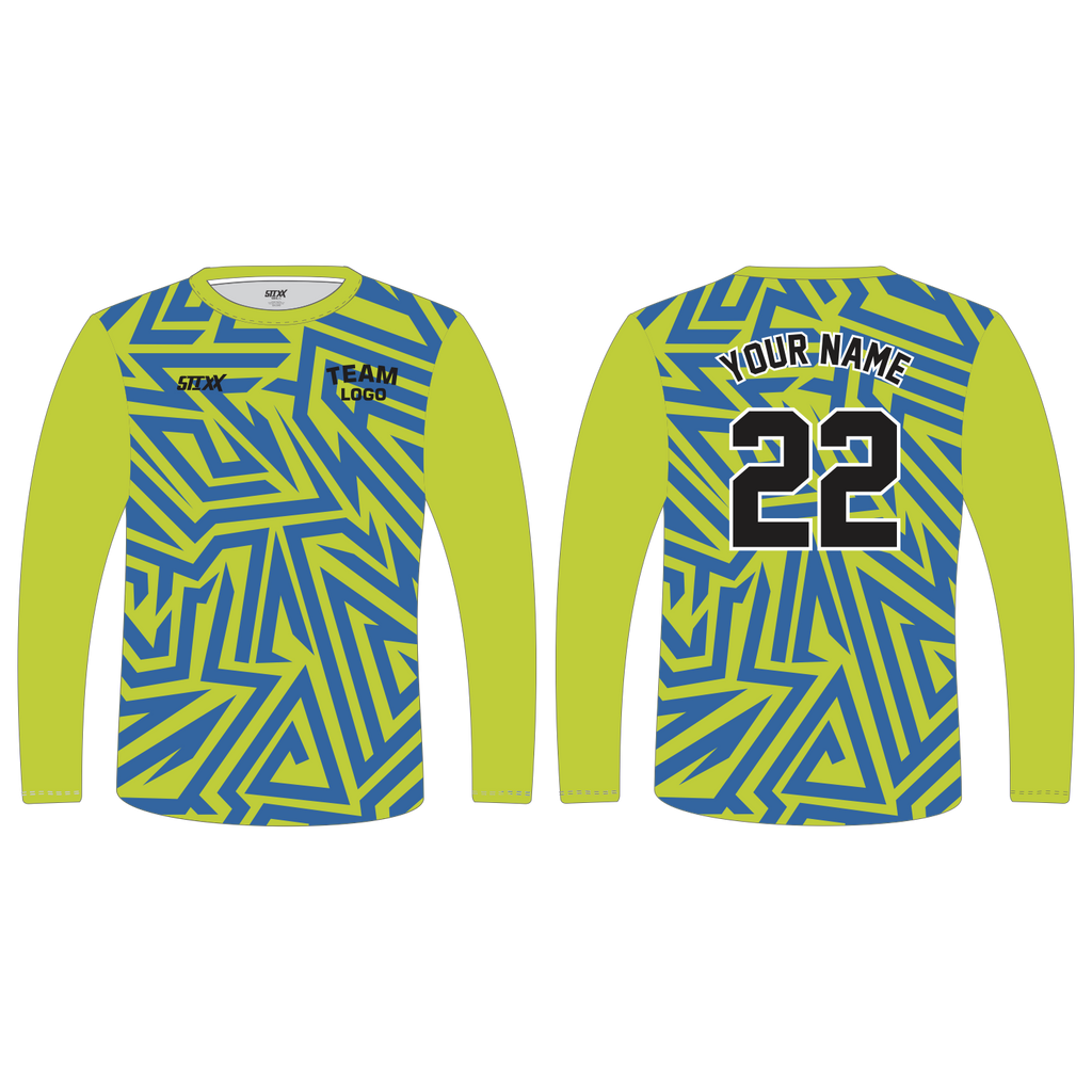 Custom Long‑Sleeve Crew Neck T‑Shirts