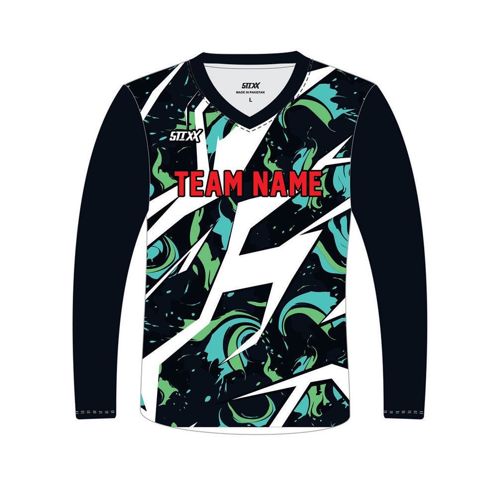 Long Sleeves V-Neck T-shirts