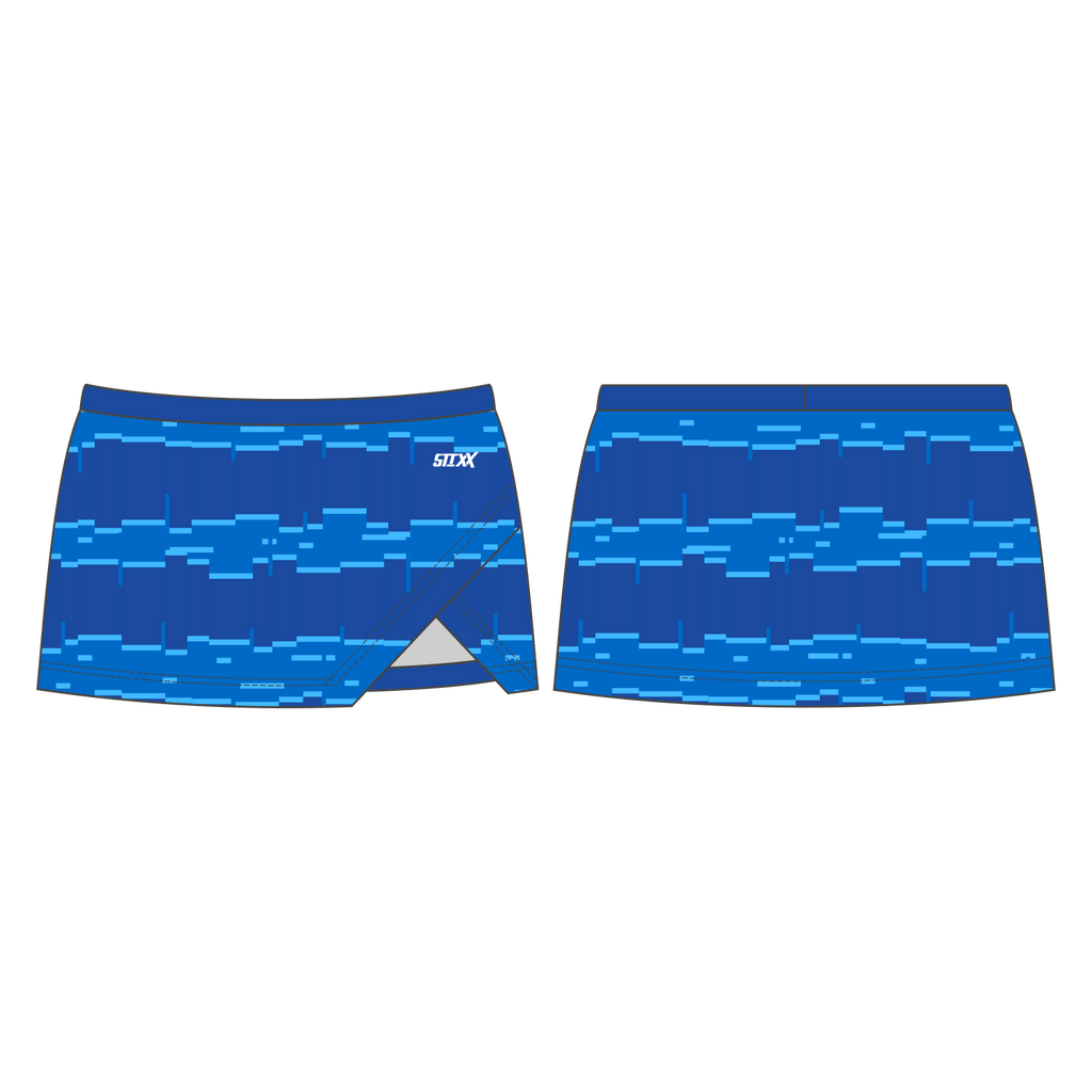 Custom Crossover Vent Cheerleading Skirts