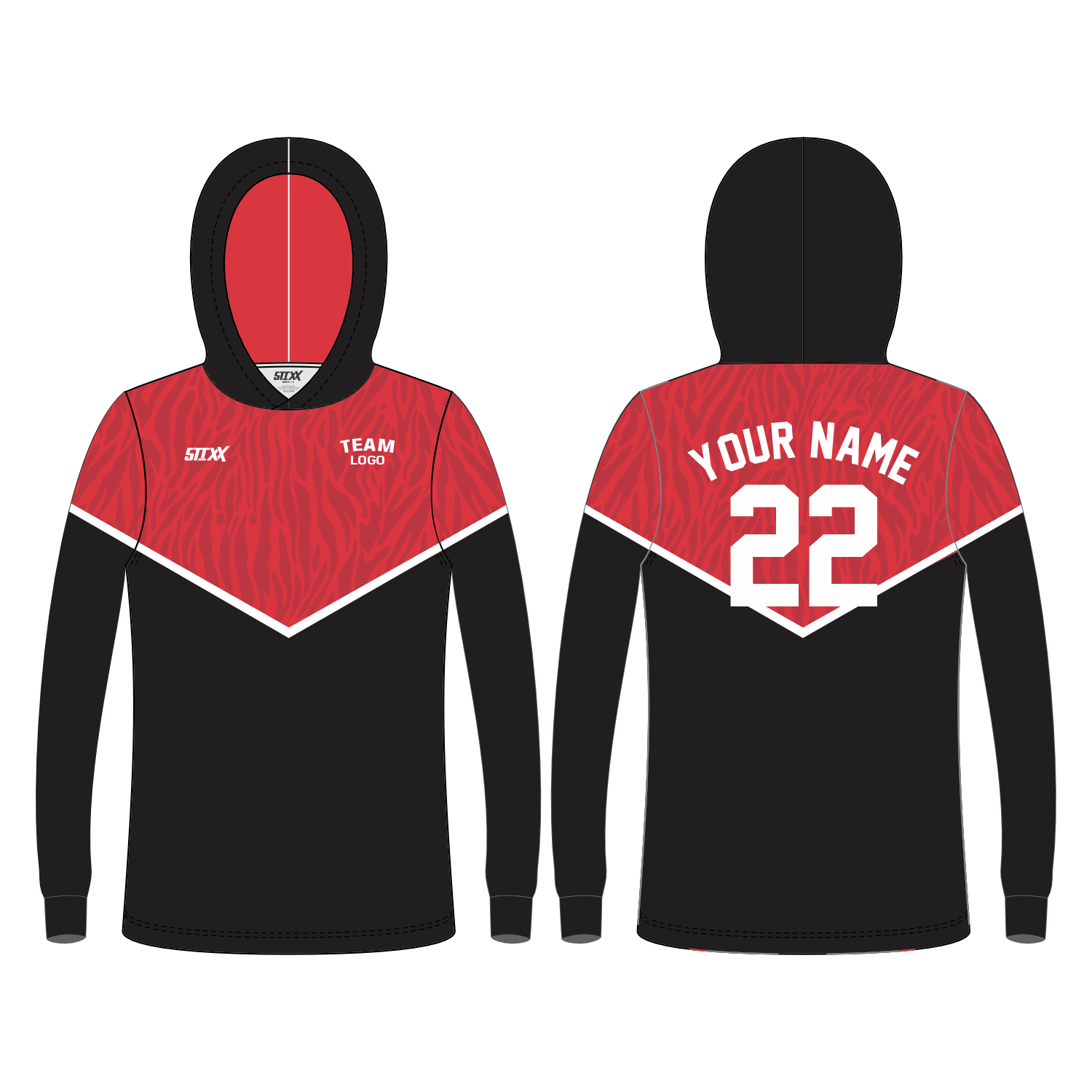 CUSTOM LONG SLEEVE HOODIE SHOOTING SHIRTS