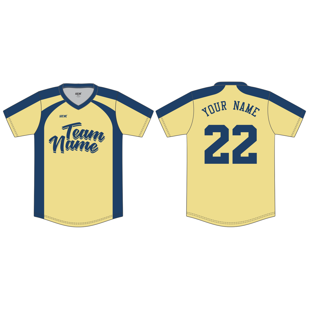 Custom V-Neck Baseball Jersey