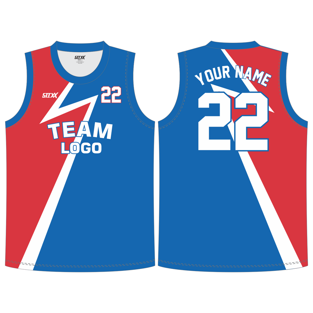CUSTOM ROUND/CREW NECK BASKETBALL JERSEYS