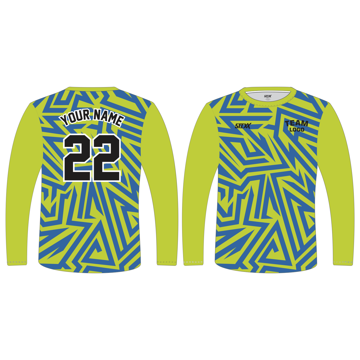 Custom Long Sleeve Crew Neck T-Shirts