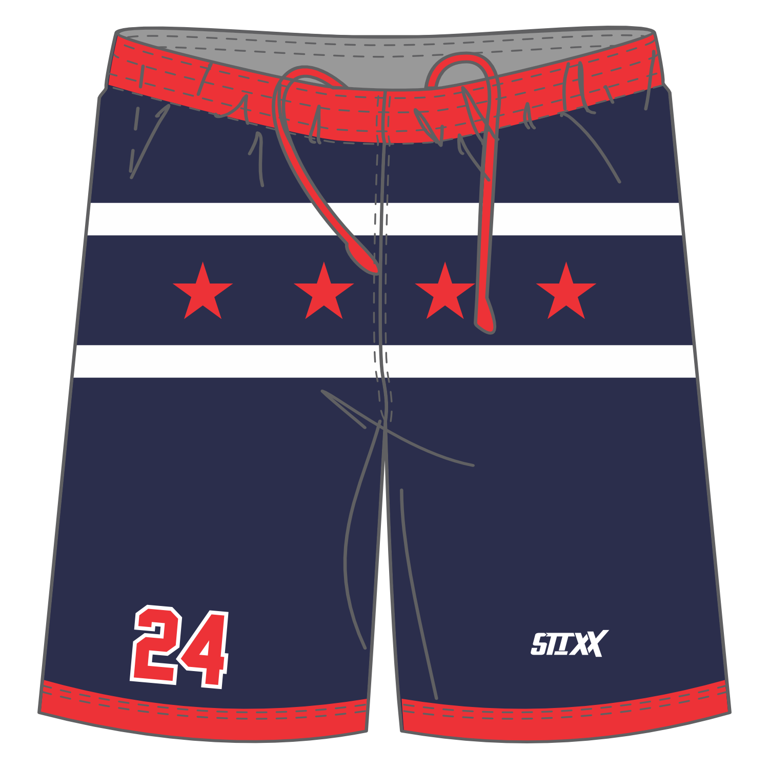 CUSTOM REVERSIBLE BASKETBALL SHORTS