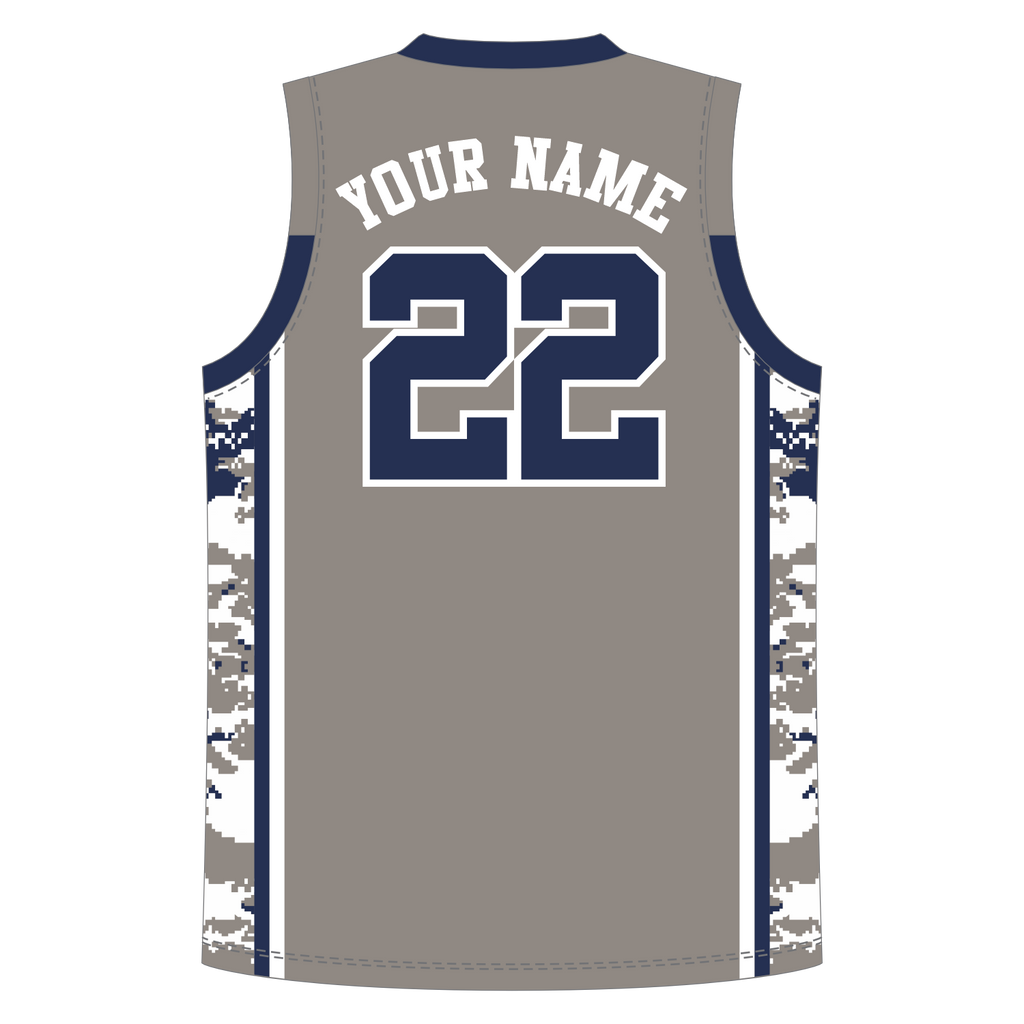 CUSTOM REVERSIBLE V-NECK BASKETBALL JERSEYS
