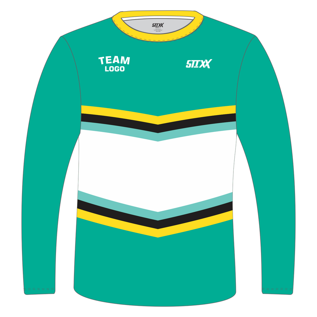 Custom Long‑Sleeve Crew Neck T‑Shirts