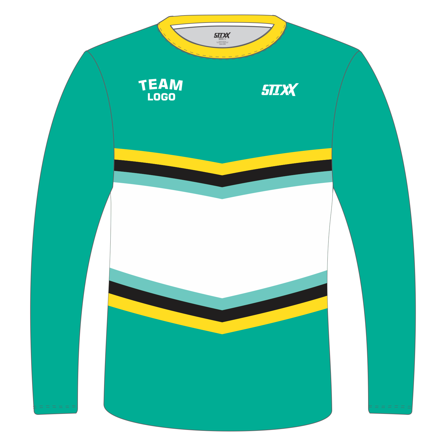 Custom Long‑Sleeve Crew Neck T‑Shirts