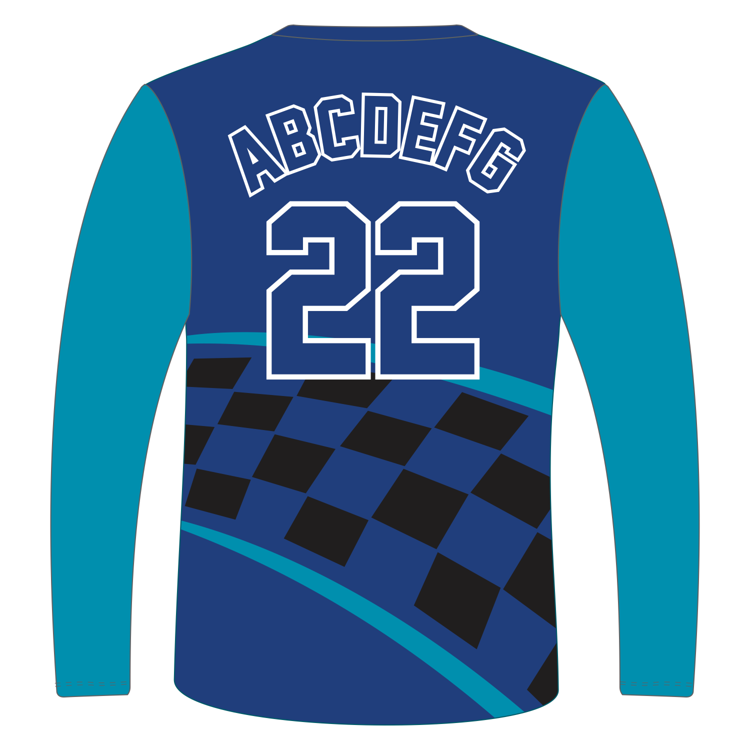 Custom Long Sleeve Crew Neck T-Shirts