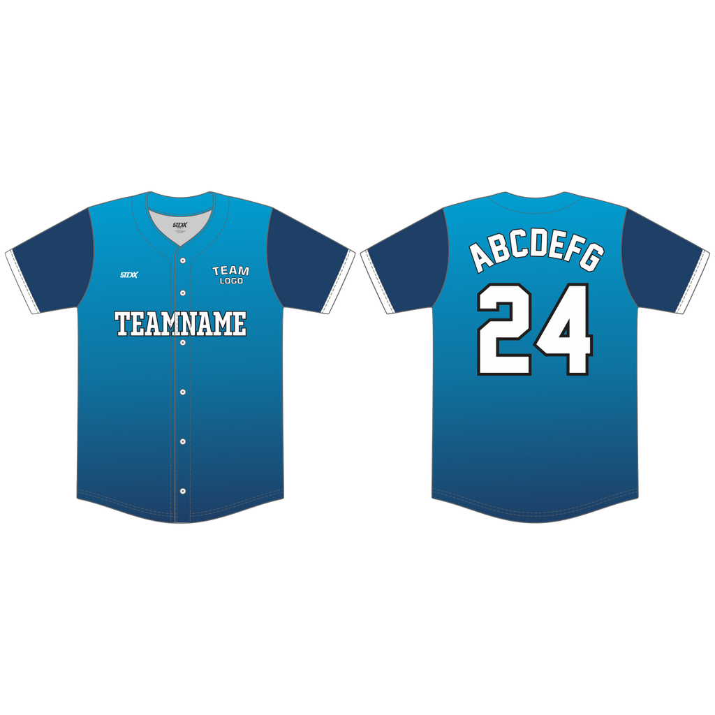 Custom Button-Down Baseball Jerseys