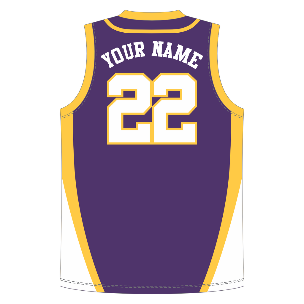CUSTOM REVERSIBLE V-NECK BASKETBALL JERSEYS