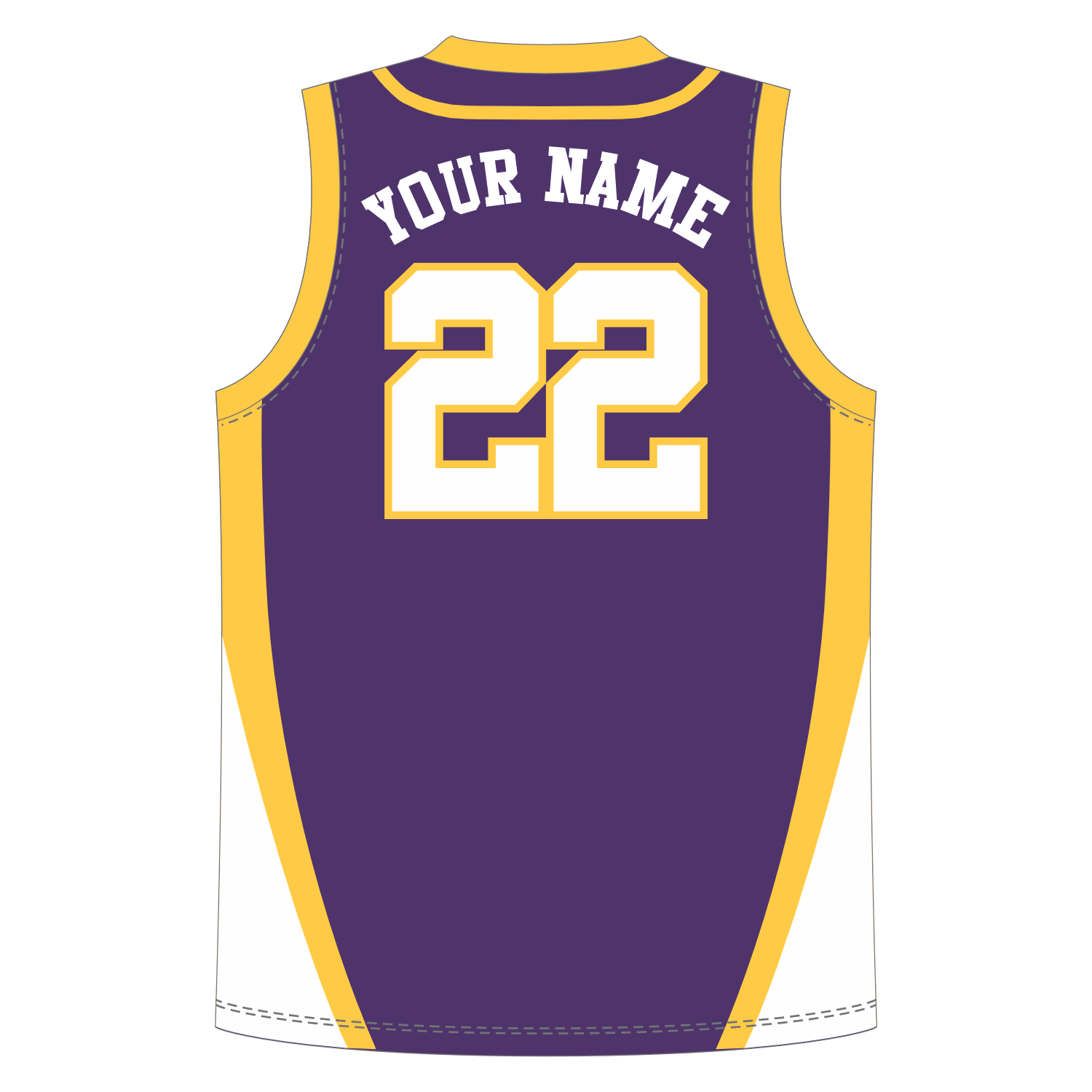 CUSTOM REVERSIBLE V-NECK BASKETBALL JERSEYS